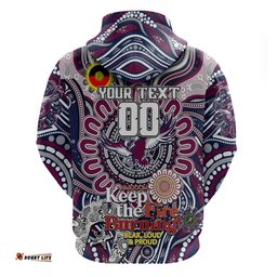 custom naidoc week 2024 eagles hoodie mascot rugby