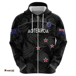 custom new zealand silver fern football hoodie summer 2024 olympic go aotearoa