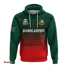 custom personalised bangladesh cricket mens t20 world cup pride hoodie