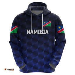custom personalised namibia cricket hoodie unique style navy