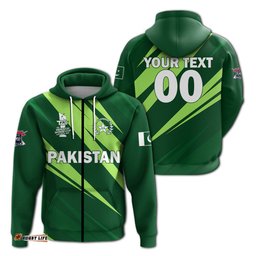 custom personalised pakistan cricket shaheens t20 world cup mens hoodie