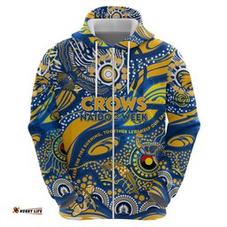 custom naidoc week 2024 eagles hoodie aboriginal animals keep the fire burning