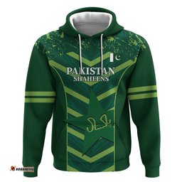 custom pakistan cricket hoodie 2024 world cup go shaheens