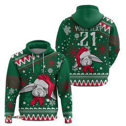custom rabbitohs rugby hoodie glory glory the south christmas vibe unique
