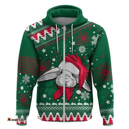 custom rabbitohs rugby hoodie glory glory the south christmas vibe unique