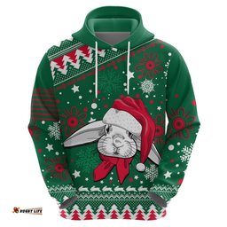 custom rabbitohs rugby hoodie glory glory the south christmas vibe unique