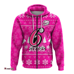 sydney sixers cricket australian christmas ugly style hoodie