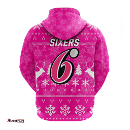 sydney sixers cricket australian christmas ugly style hoodie