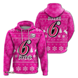 sydney sixers cricket australian christmas ugly style hoodie