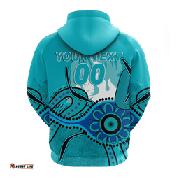 custom personalised brisbane heat aboriginal cricket hoodie