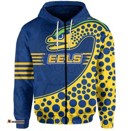 custom personalised eels rugby hoodie simple vibe