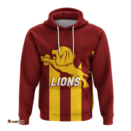 custom personalised lions harvey brunswick leschenault football hoodie