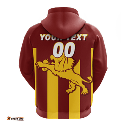 custom personalised lions harvey brunswick leschenault football hoodie