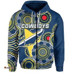 custom personalised cowboys rugby aboriginal