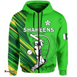 pakistan cricket hoodie go shaheens simple style