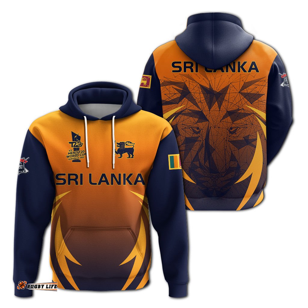sri lanka cricket the lions t20 world cup mens hoodie
