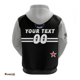 custom personalised new zealand cricket black caps hoodie