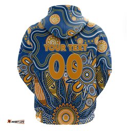 personalised eagles naidoc week 2024 hoodie aussie aboriginal art
