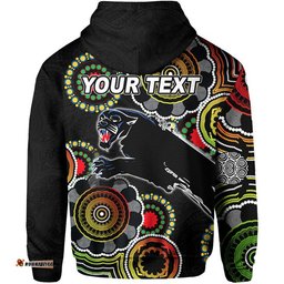 custom personalised panthers rugby aboriginal black