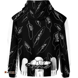 collingwood magpies zip up and pullover hoodie indigenous guernsey no1 version