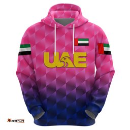 custom personalised united arab emirates uae cricket hoodie falcon unique pink