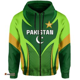 pakistan cricket hoodie green shaheens champion