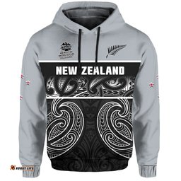 new zealand cricket hoodie black cap mens t20 world cup