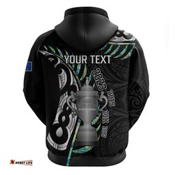 personalised new zealand silver fern rugby hoodie paua shell with champions trophy history nz forever