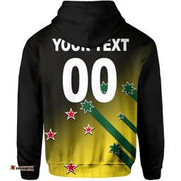 custom personalised and number cricket mens t20 world cup australia mix new zealand hoodie