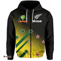 custom personalised and number cricket mens t20 world cup australia mix new zealand hoodie