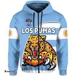 custom text and number argentina rugby hoodie los pumas we are the champions 07