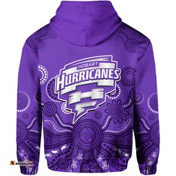 hobart hurricanes cricket hoodie indigenous artsy