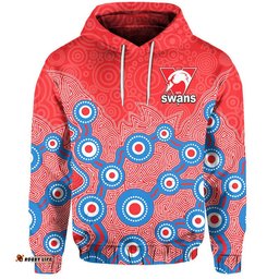 custom personalised swans football hoodie