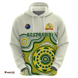 australia cricket hoodie boxing day test indigenous art
