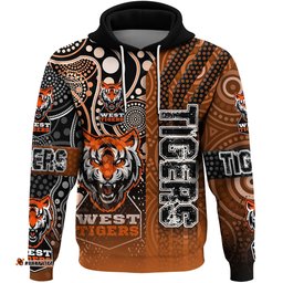 clothing west tigers sporty style hoodie