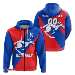 custom personalised eaton boomers football hoodie