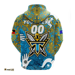 custom personalised titans rugby naidoc aboriginal hoodie
