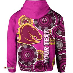 custom personalised broncos rugby aboriginal pink