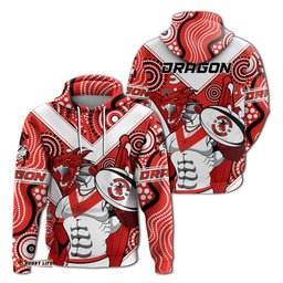 dragons rugby aboriginal st george illawarra hoodie