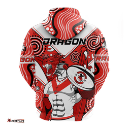 dragons rugby aboriginal st george illawarra hoodie
