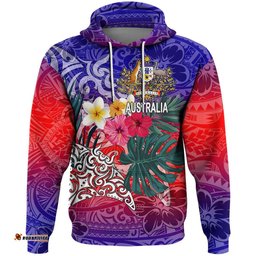 clothing australia style polynesian tattoo hoodie