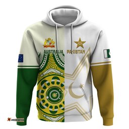australia and pakistan cricket hoodie boxing day test aussie with shaheens