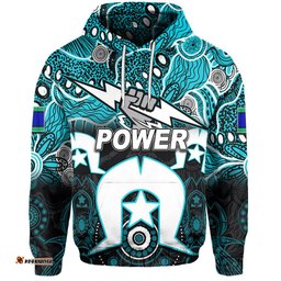 custom personalised power australian football torres strait islanders mix aboriginal hoodie 05