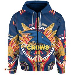 custom personalised adelaide crows hoodie version