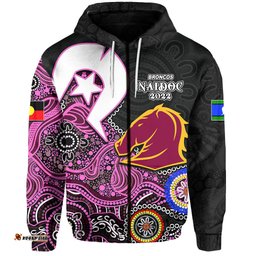 broncos rugby hoodie naidoc patterns pink style 05