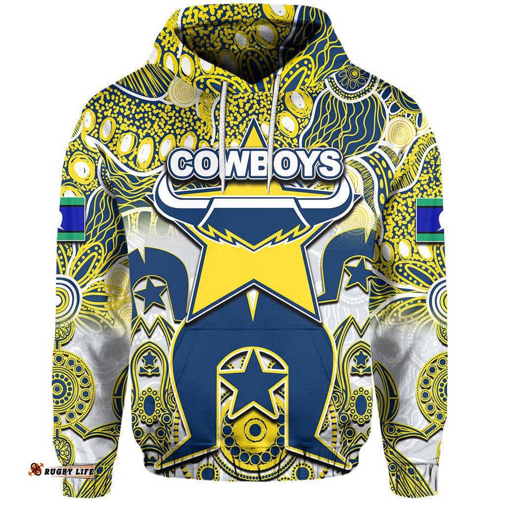 custom personalised cowboys torres strait islanders mix aboriginal hoodie 07