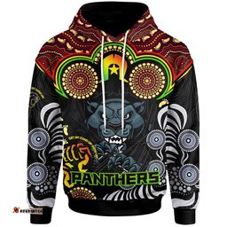 panthers rugby naidoc panthers indigenous and torres strait aboriginal style hoodie rlt12