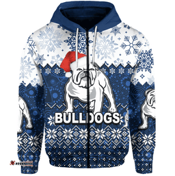 bulldogs rugby hoodie christmas