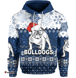 bulldogs rugby hoodie christmas