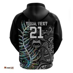 custom new zealand rugby hoodie nz black fern champions history with papua shell